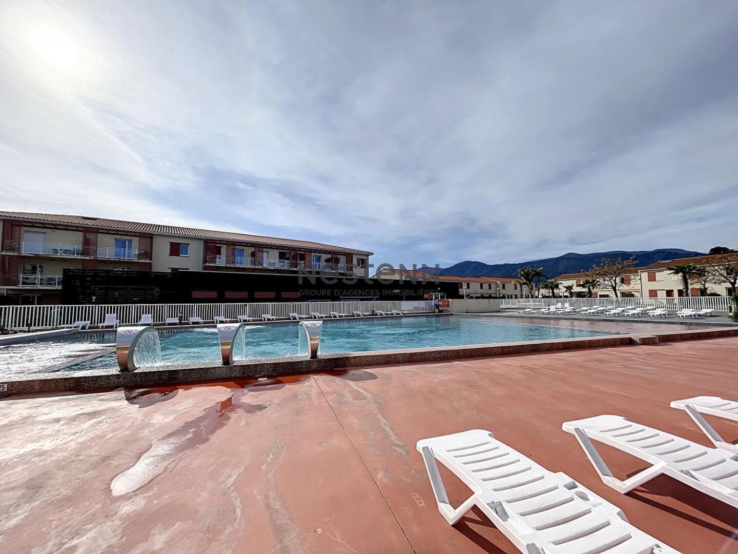 2950-Appartement Une Chambre Avec Piscine Argelès-sur-Mer Kültér fotó